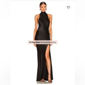 Penelope Gown in black